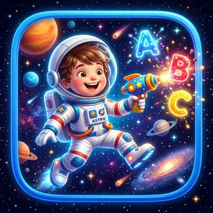 Tembak Huruf Angkasa App Icon